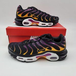 NEW Nike Air Max Plus TN Tuned Black Purple Lifestyle Shoes Sneakers